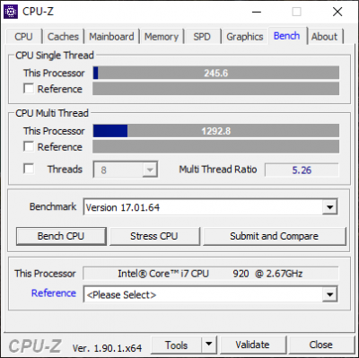 Dell i7-920 CPUz benchmark stock clock.PNG